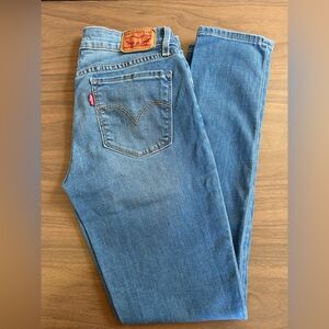 Levi's 711 Blue Denim Jeans